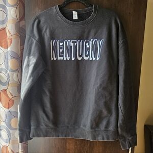 Tultex Black Kentucky Crewneck Sweatshirt